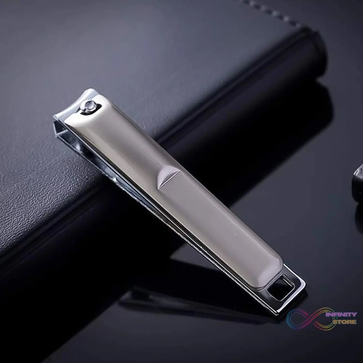 Stainless Steel Folding Portable Large Nail Clippers with Nail File (1 Pc / Mix Design) - infinityexculsivestore.com