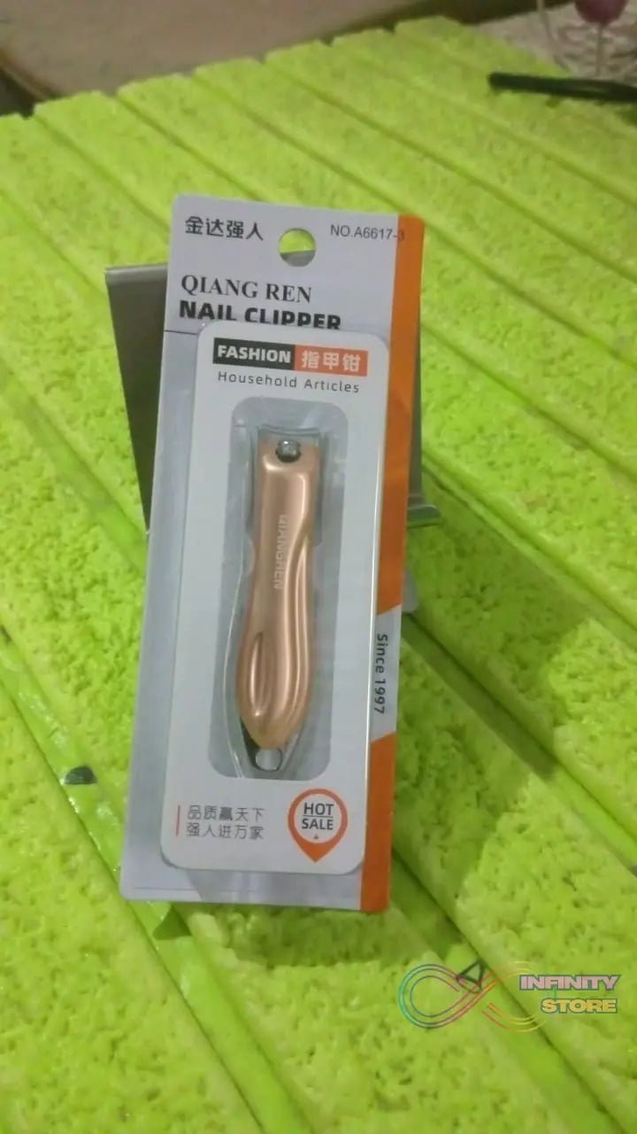 Stainless Steel Folding Portable Large Nail Clippers with Nail File (1 Pc) - infinityexculsivestore.com