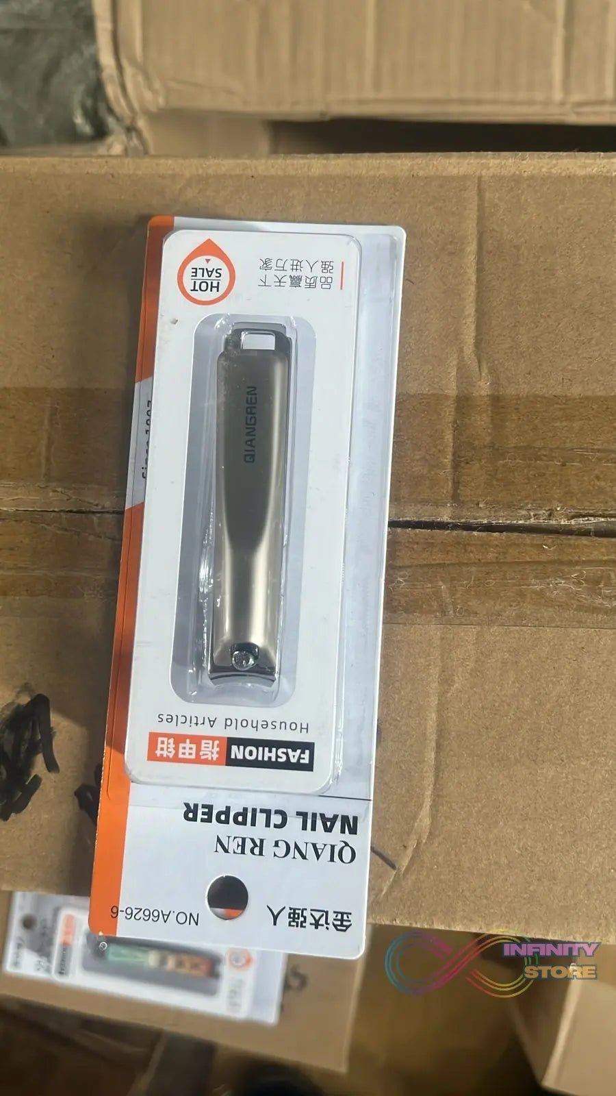 Stainless Steel Folding Portable Large Nail Clippers with Nail File (1 Pc) - infinityexculsivestore.com