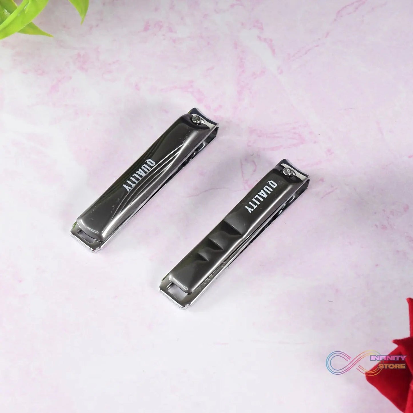 Stainless Steel Folding Portable Large Nail Clippers with Nail File (1 Pc) - infinityexculsivestore.com