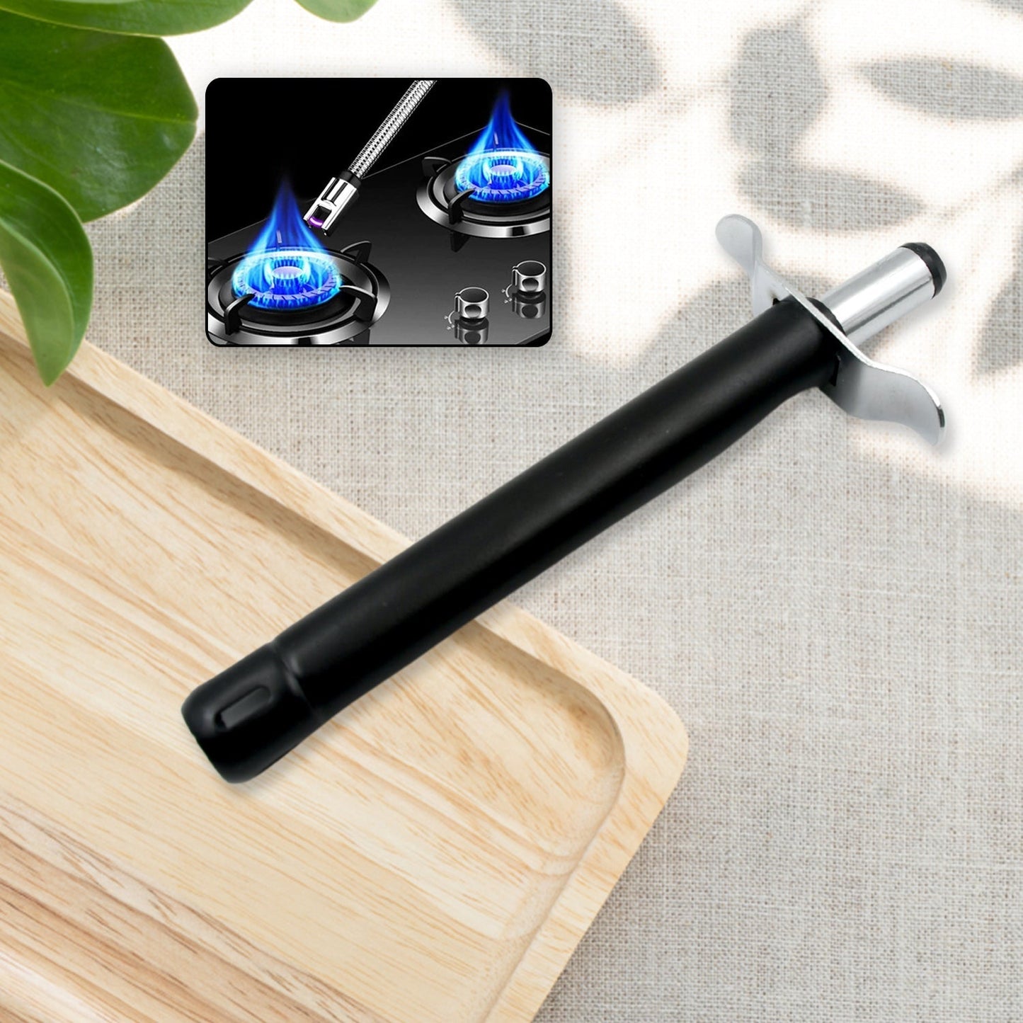 Stainless Steel Gas Lighter for Kitchen Gas Stove, Long Lasting, Unbreakable Lighters for Gas Stoves, Restaurants & Kitchen (1 Pc) - infinityexculsivestore.com