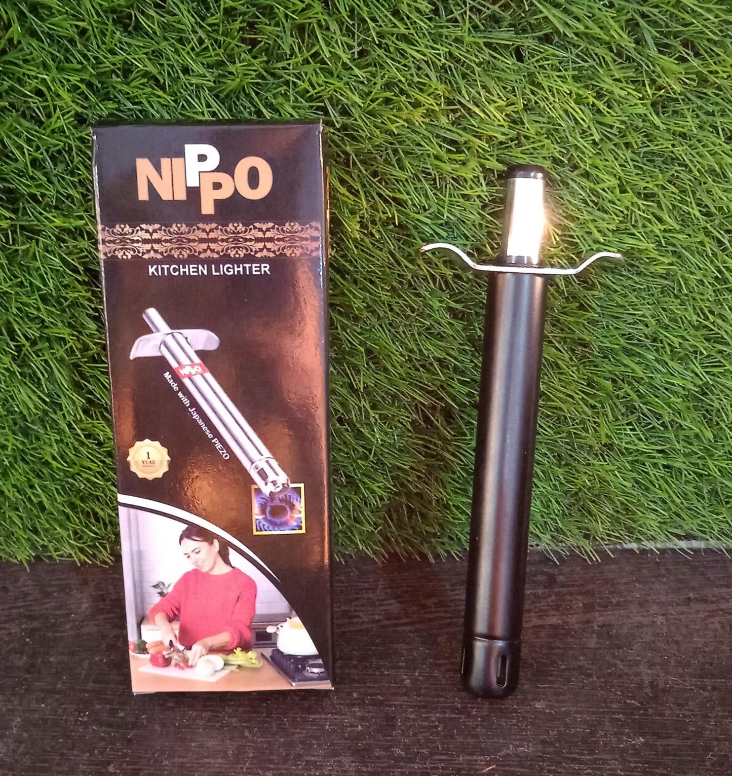 Stainless Steel Gas Lighter for Kitchen Gas Stove, Long Lasting, Unbreakable Lighters for Gas Stoves, Restaurants & Kitchen (1 Pc) - infinityexculsivestore.com