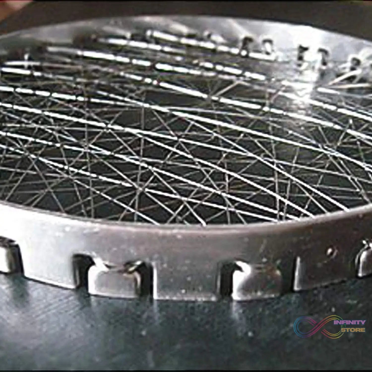 Stainless Steel Grill Jalli, Chota Tandoor - infinityexculsivestore.com