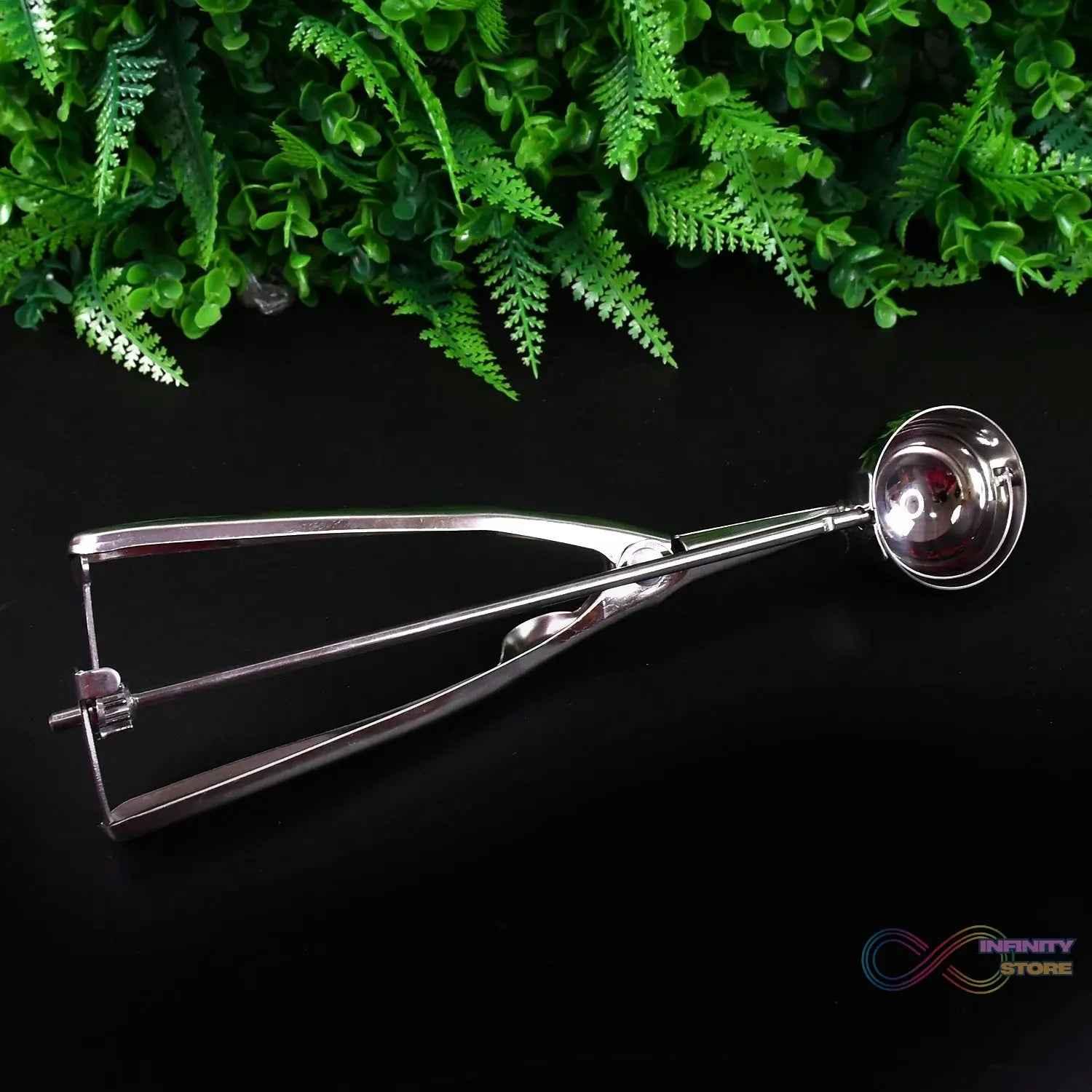 Stainless Steel Ice Cream Scoop (1 Pc) - infinityexculsivestore.com