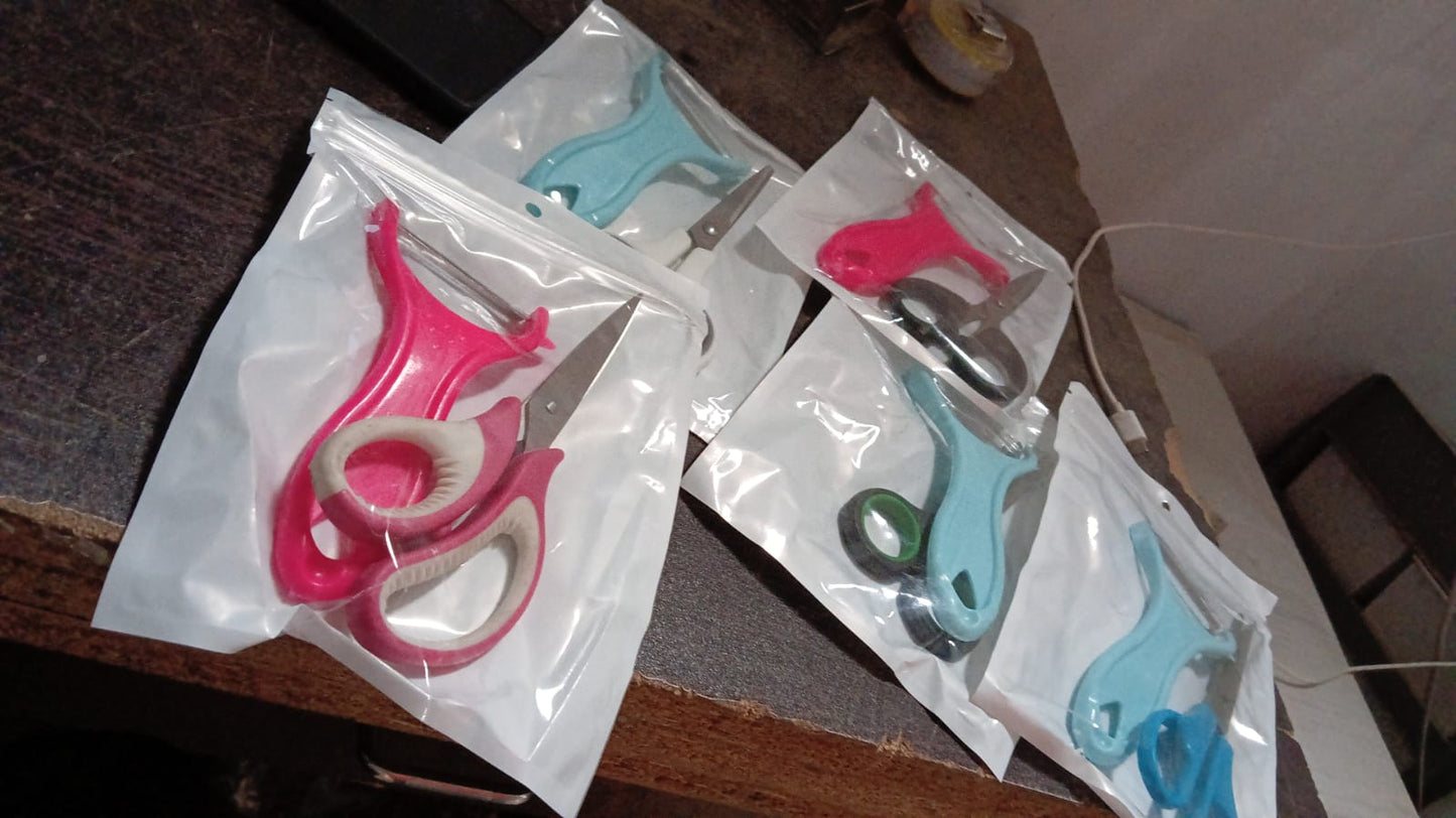 Stainless Steel Kitchen Scissors & Multipurpose Peeler (2 Pc Set / Mix Design Scissor & Peeler) - infinityexculsivestore.com