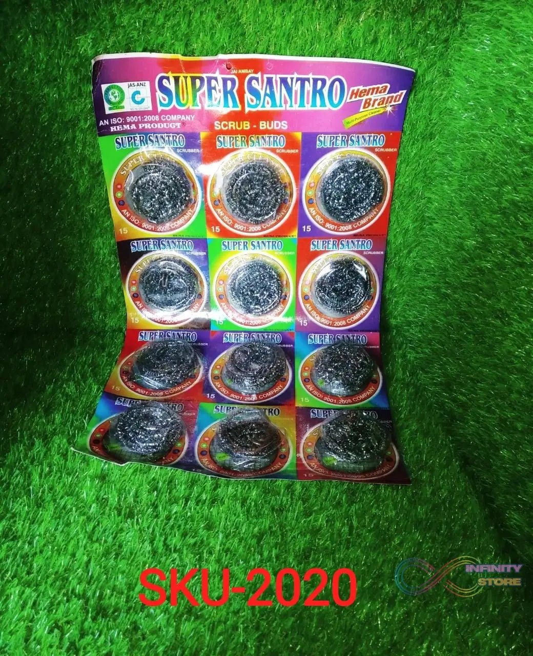 Stainless Steel Kitchen Scrubber (1 pc) - infinityexculsivestore.com