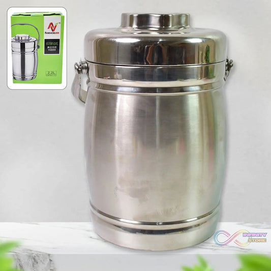 Stainless Steel Lunch Box, Insulated Lunch Box Double VacuumβLayer (2.2 Ltr.) - infinityexculsivestore.com