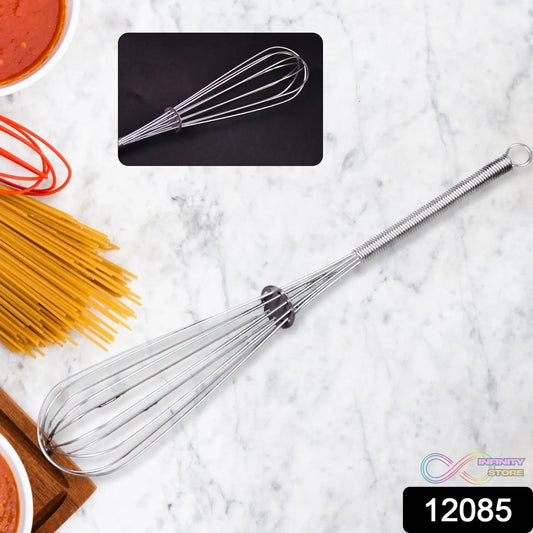 Stainless Steel Manual Milk Frother Egg Whisk Free Egg Separator (1 Pc) - infinityexculsivestore.com