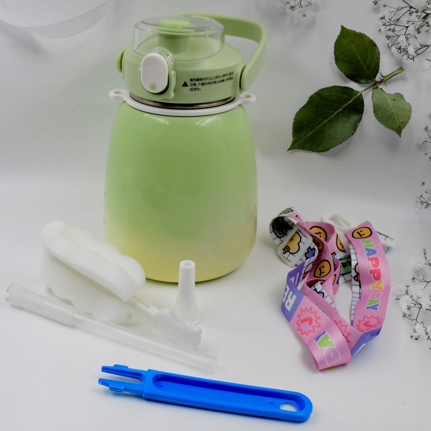 Stainless Steel Mug / Bottle Vacuum Insulated Cup With Handle (1200 ML) - infinityexculsivestore.com