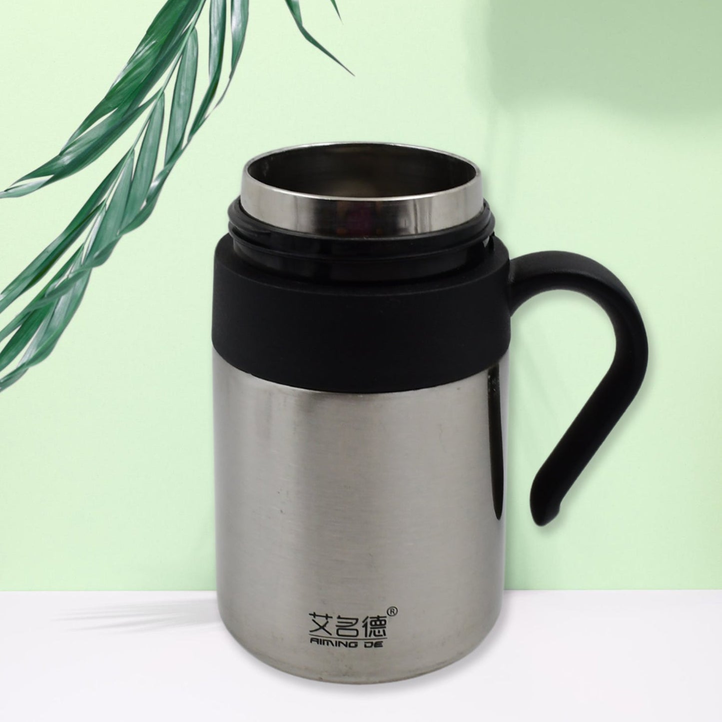 Stainless Steel Mug / Bottle Vacuum Insulated Cup With Handle & Small Cup (420 ML) - infinityexculsivestore.com