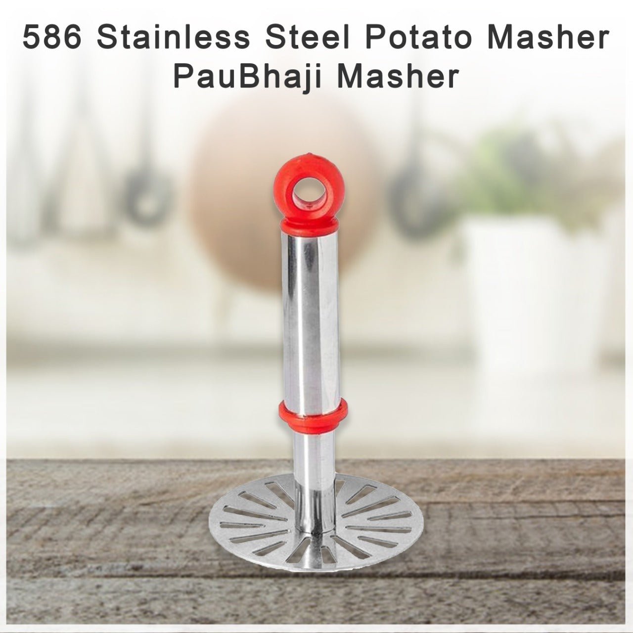 Stainless Steel Potato Masher, PauBhaji Masher - infinityexculsivestore.com