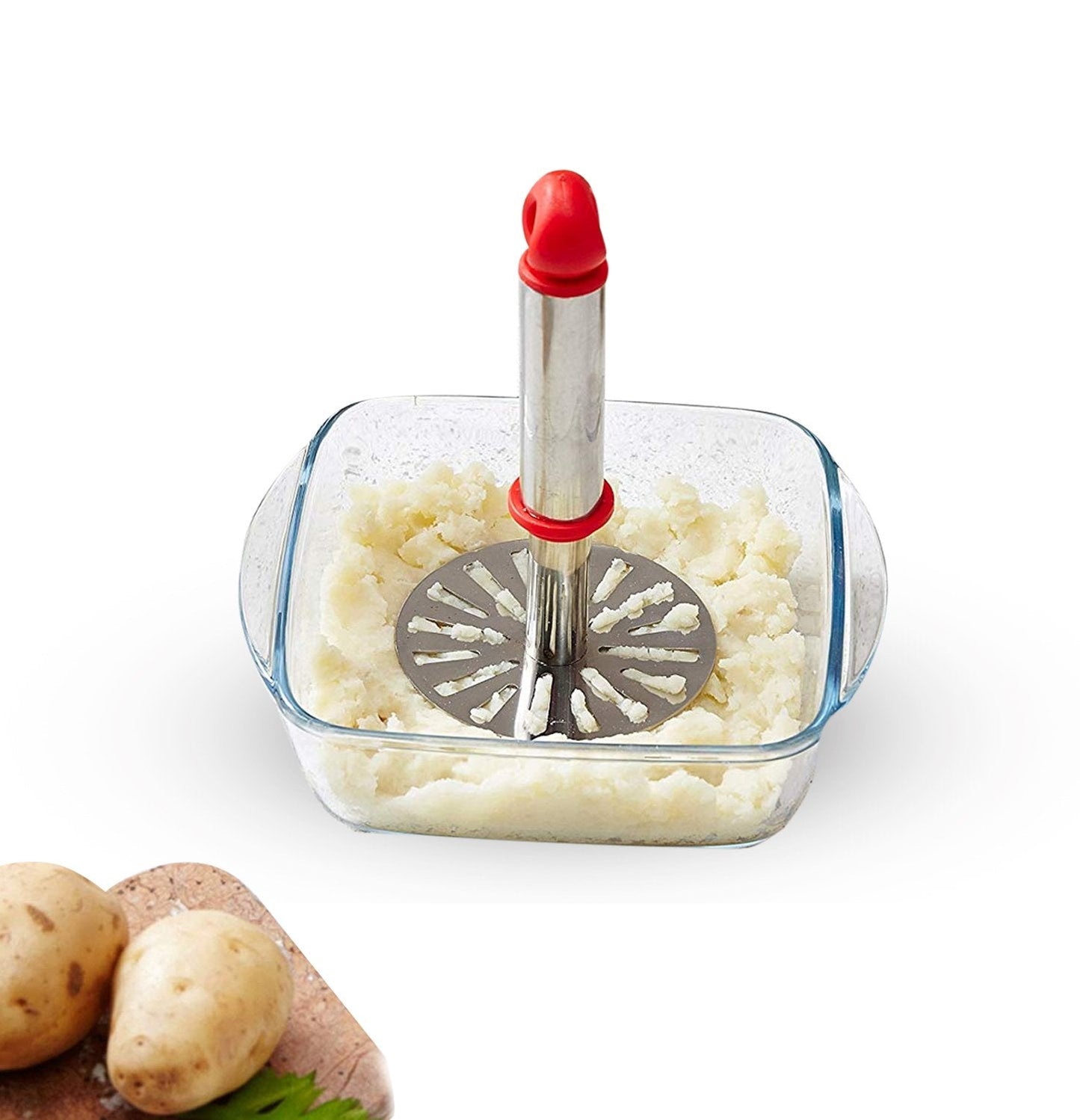 Stainless Steel Potato Masher, PauBhaji Masher - infinityexculsivestore.com
