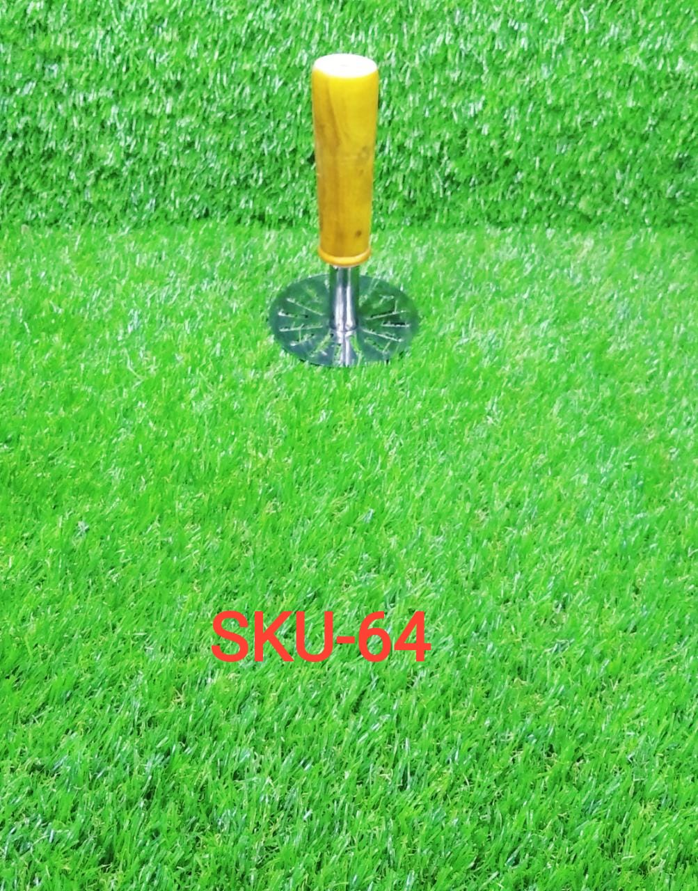 Stainless Steel Potato Masher, Pav Bhaji Masher with wooden handle - infinityexculsivestore.com