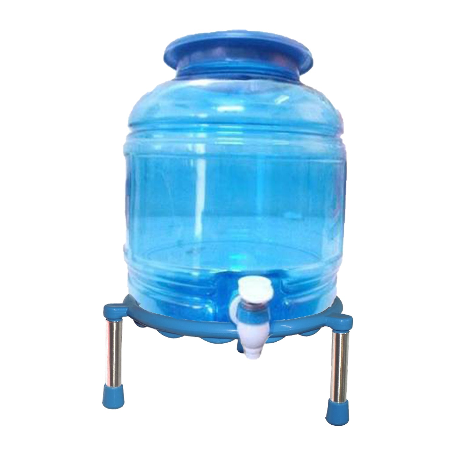 Stainless Steel Single Ring Matka Stand - infinityexculsivestore.com