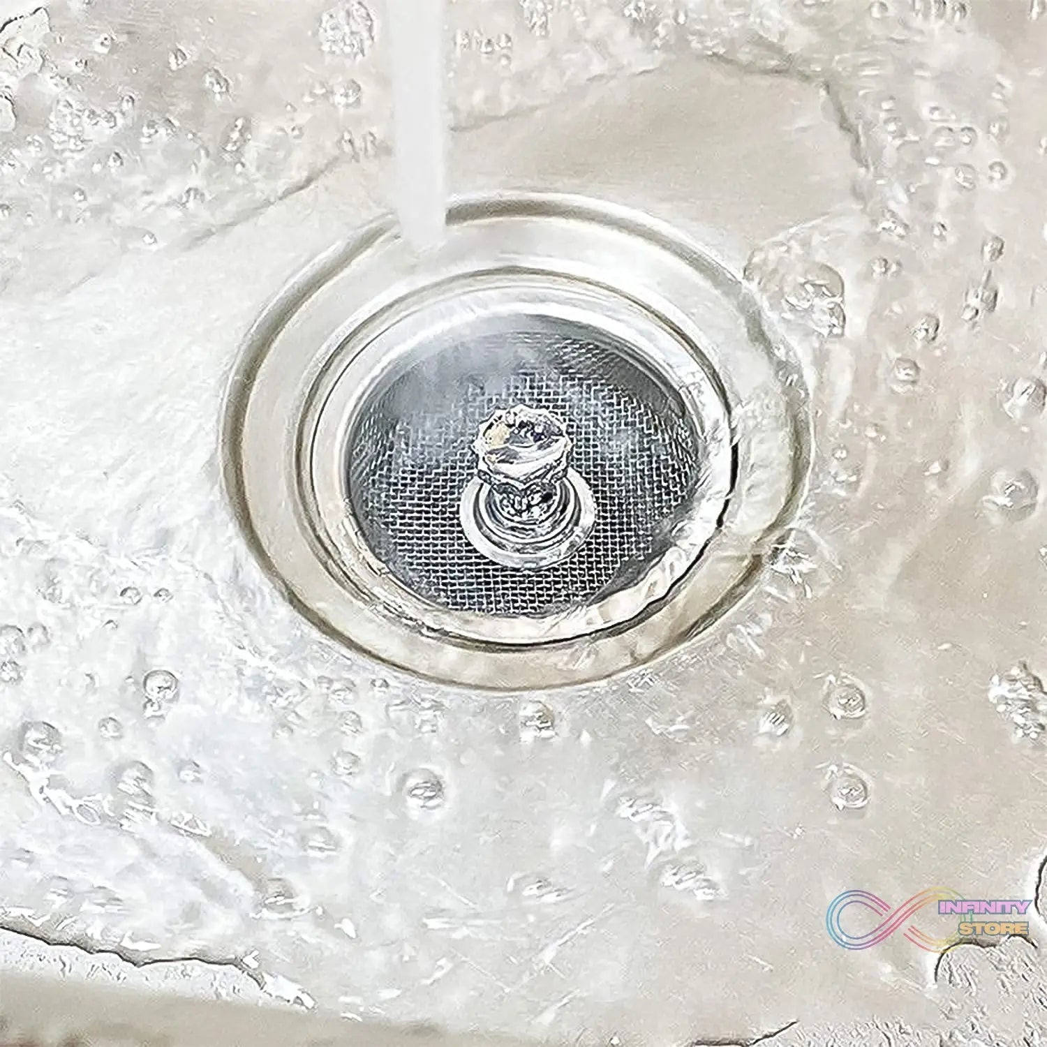 Stainless Steel Sink Strainer Basket Strainer Kitchen Sink Strainer (1 Pc) - infinityexculsivestore.com