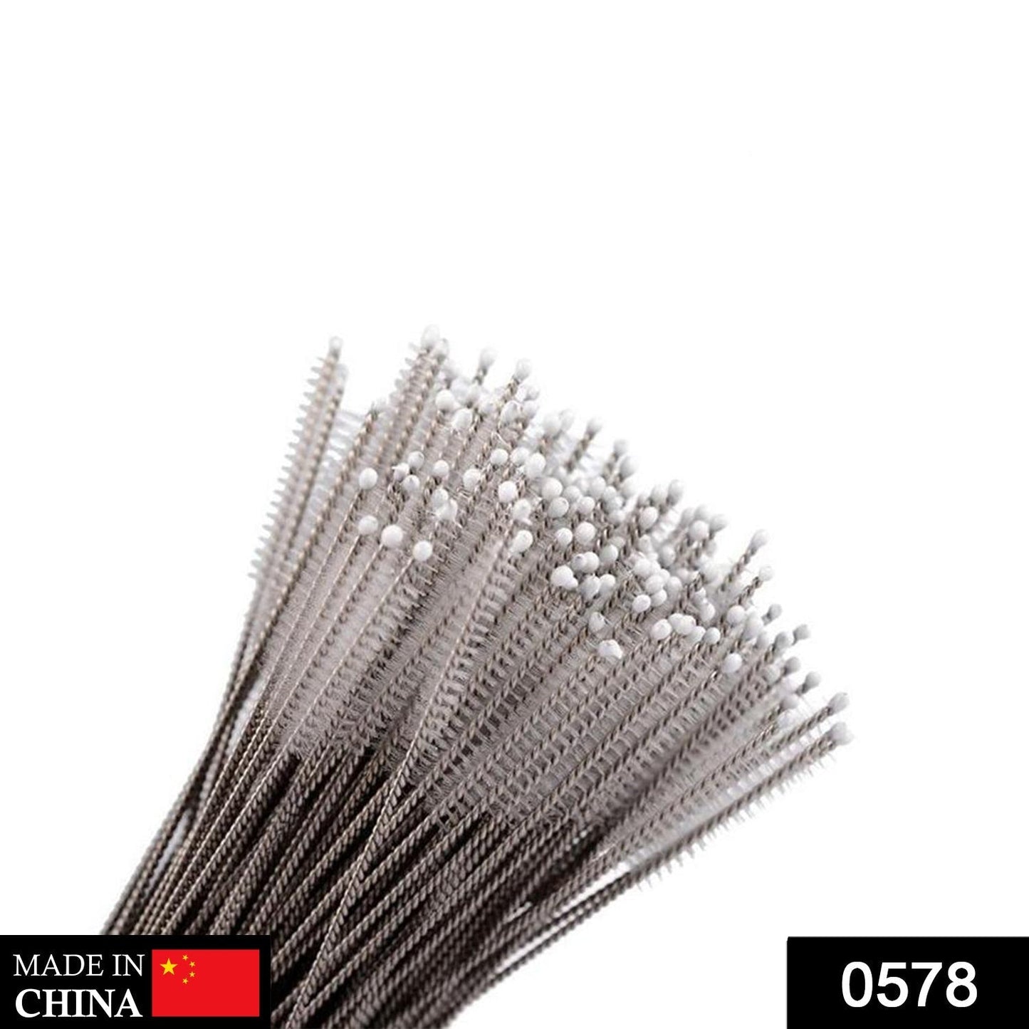 Stainless Steel Straw Cleaning Brush Drinking Pipe, 23mm 1 pcs - infinityexculsivestore.com