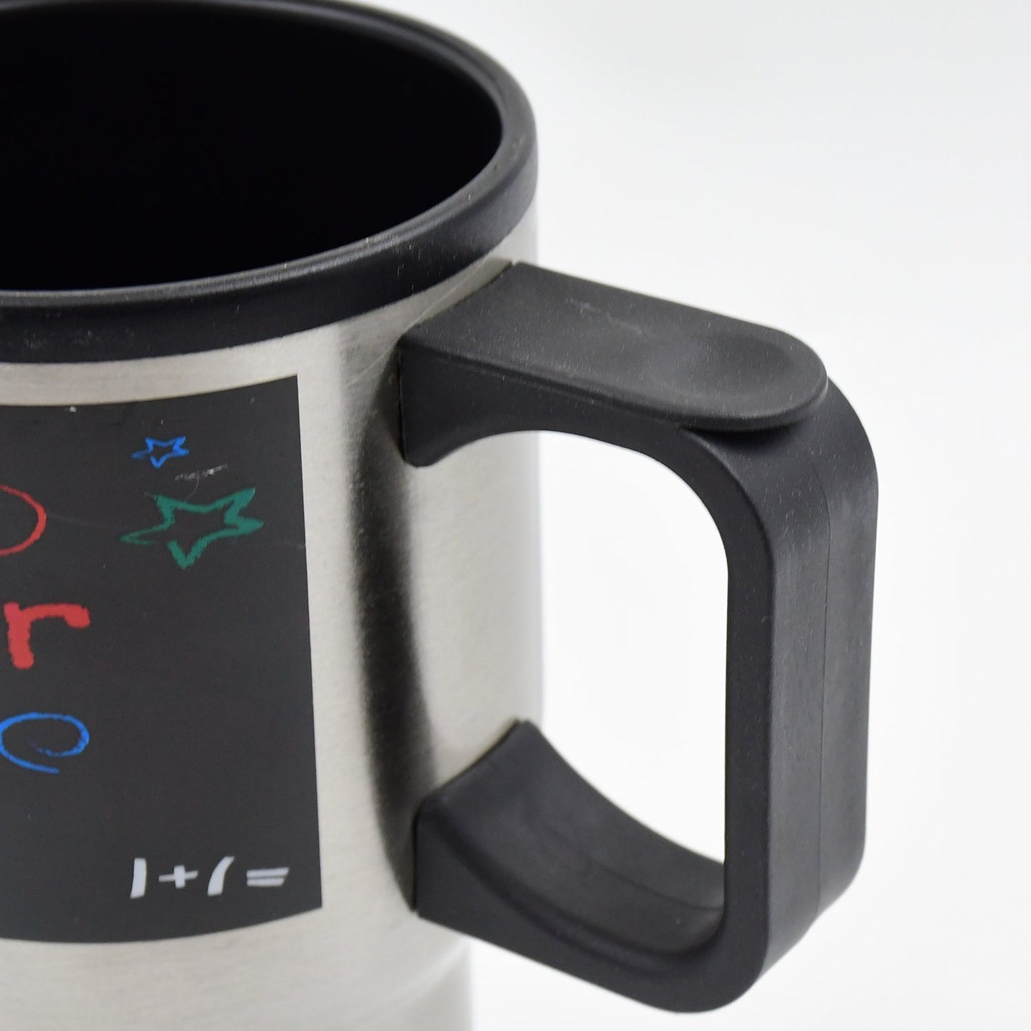Stainless Steel Vacuum Glass Insulated Glass Coffee Cups Double Walled Travel Mug, Car Coffee Mug (With Lid & Handle) - infinityexculsivestore.com