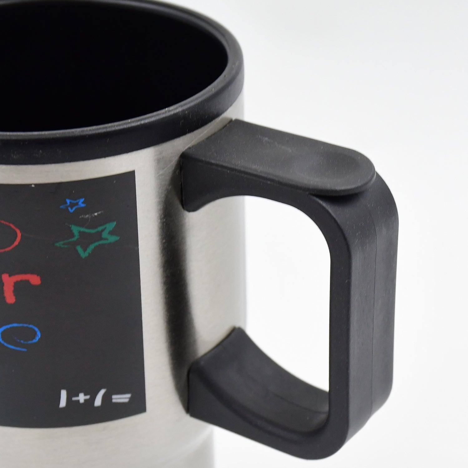 Stainless Steel Vacuum Glass Insulated Glass Coffee Cups Double Walled Travel Mug, Car Coffee Mug (With Lid & Handle) - infinityexculsivestore.com