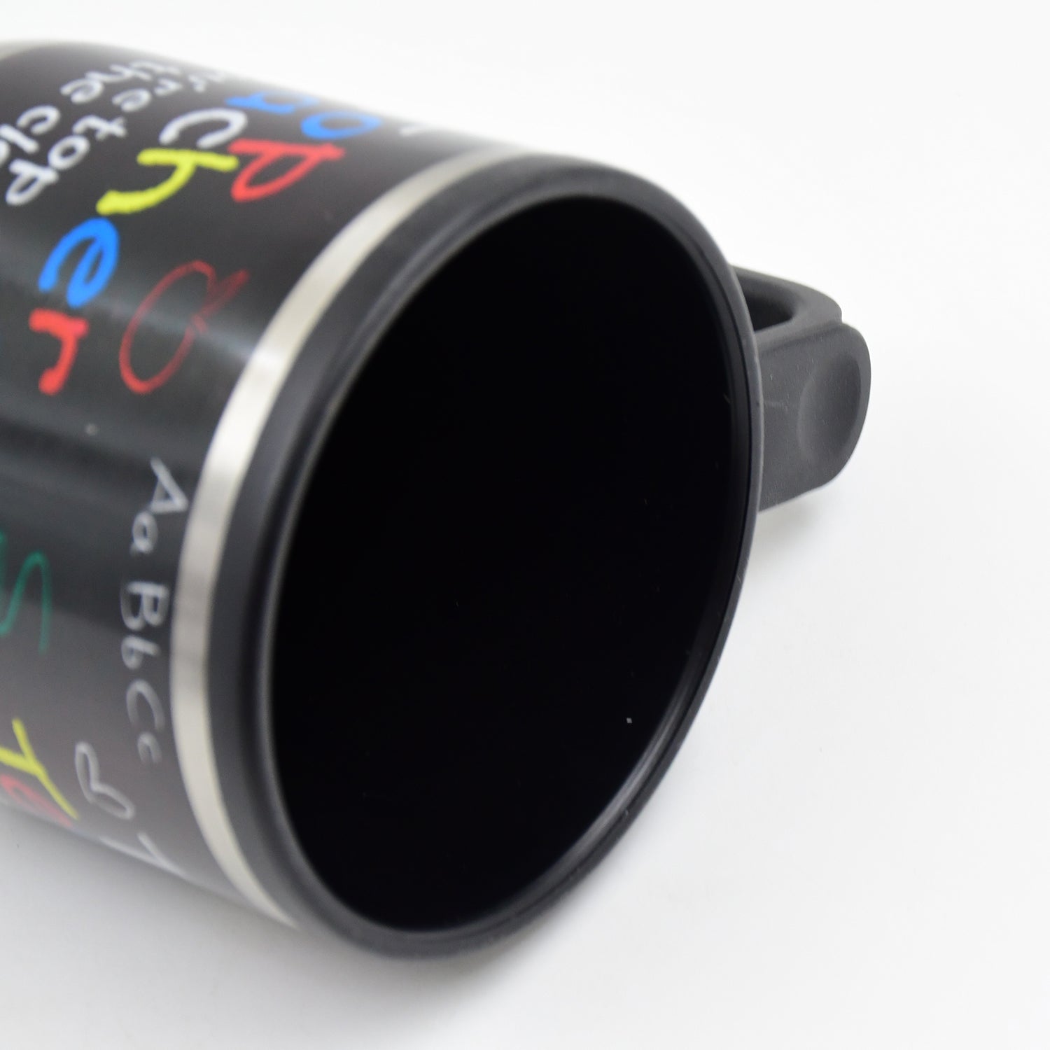 Stainless Steel Vacuum Glass Insulated Glass Coffee Cups Double Walled Travel Mug, Car Coffee Mug (With Lid & Handle) - infinityexculsivestore.com
