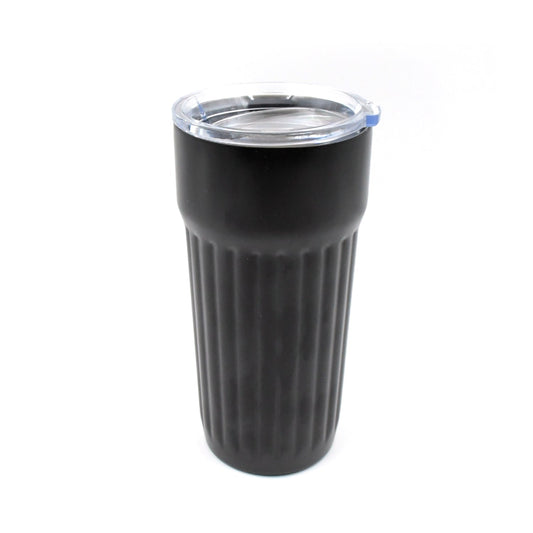Stainless Steel Vacuum Insulated Travel Mug with Lid (1 Pc) - Coffee, Tea - infinityexculsivestore.com
