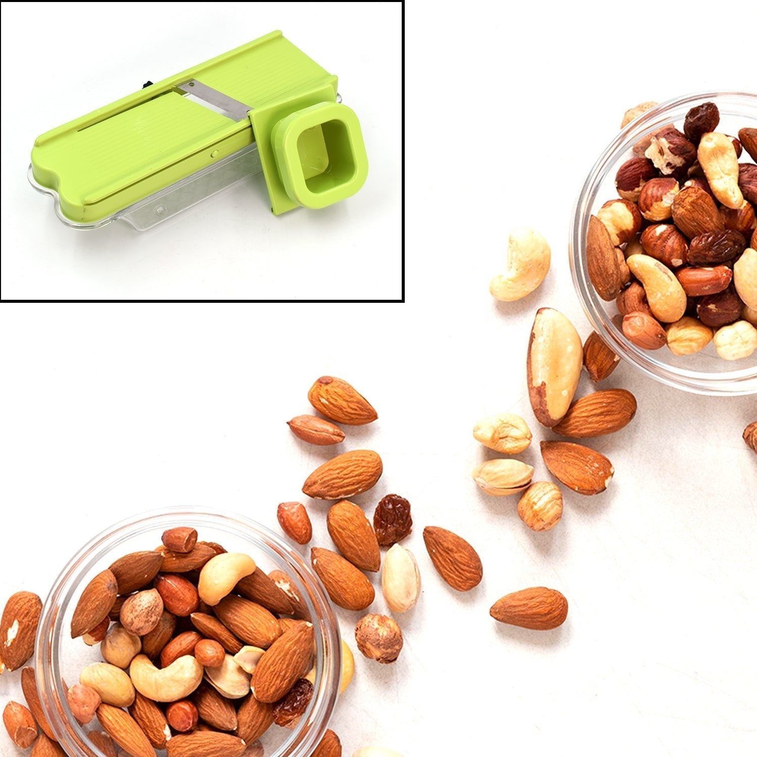 Stainless Steel Vegatable and Dry Fruit Slicer / Cutter - infinityexculsivestore.com