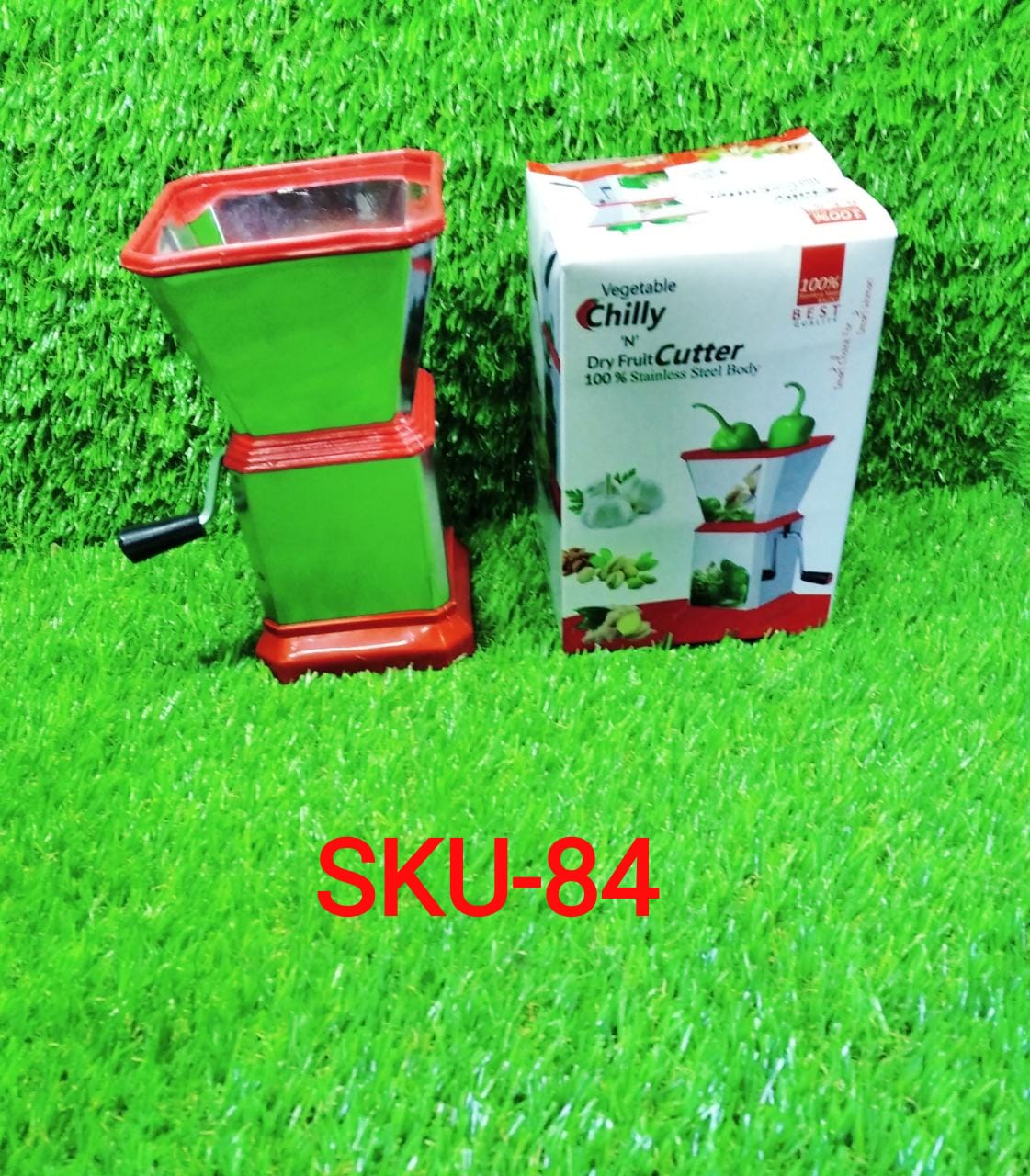 Stainless Steel Vegetable Cutter Chopper (Chilly Cutter) - infinityexculsivestore.com