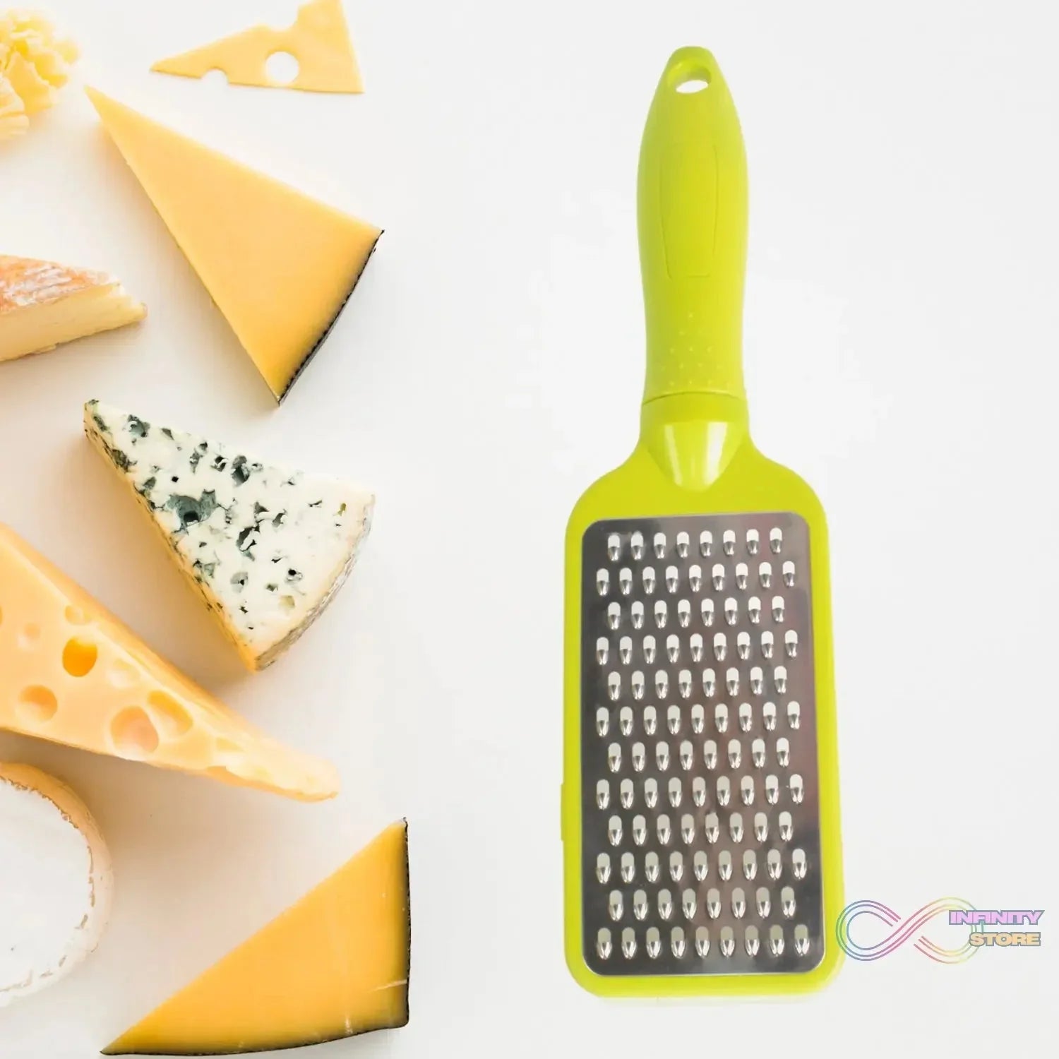Stainless Steel Vegetables & Fruits Shredder for Kitchen Cheese Grater (1 Pc) - infinityexculsivestore.com