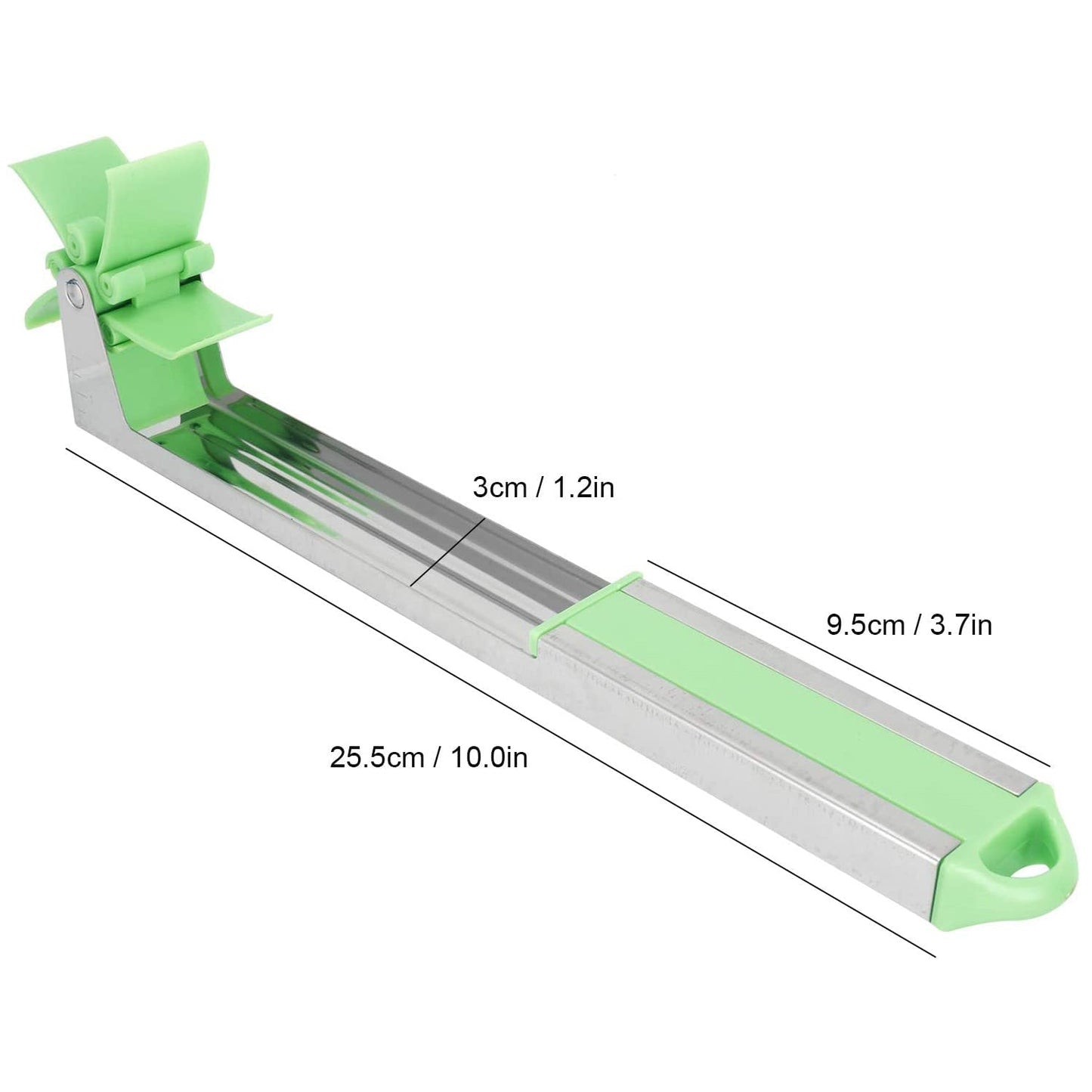 Stainless Steel Washable Watermelon Cutter Windmill Slicer Cutter Peeler for Home / Smart Kitchen Tool Easy to Use - infinityexculsivestore.com