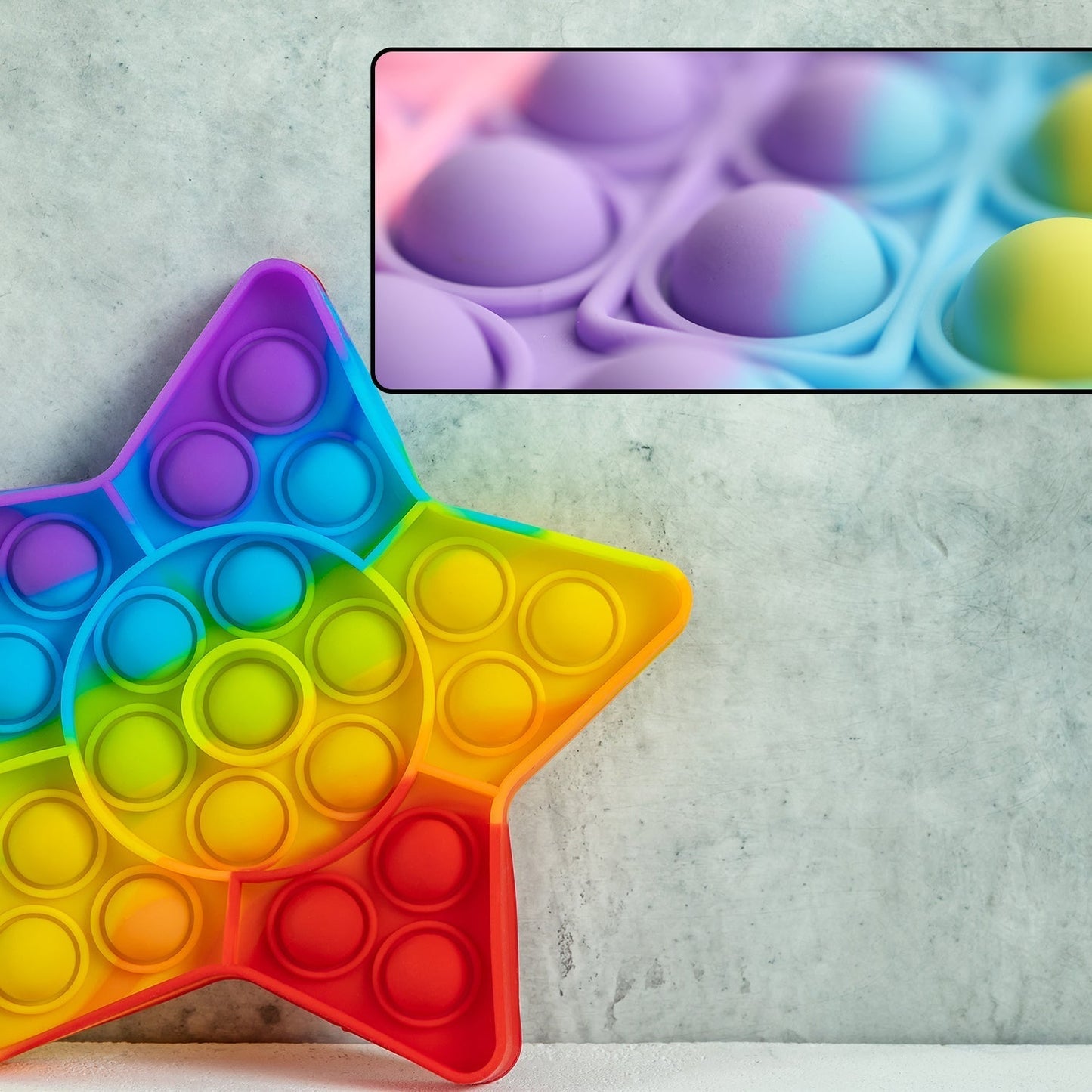 Star Fidget Toy and fidget tool Used for playing purposes and all, especially for kids. - infinityexculsivestore.com