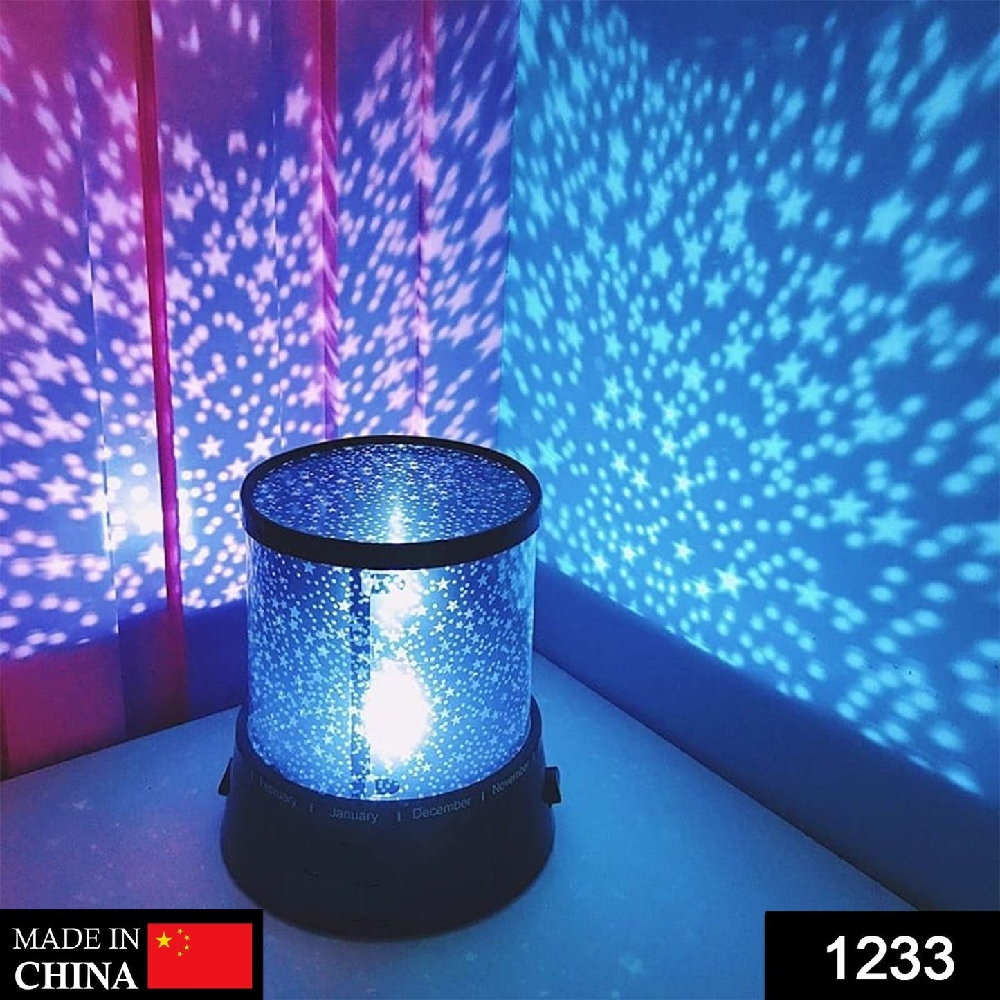 Star Night Light Projector Lighting USB Lamp Led Projection LED Night (Battery & Cable Not Included) - infinityexculsivestore.com