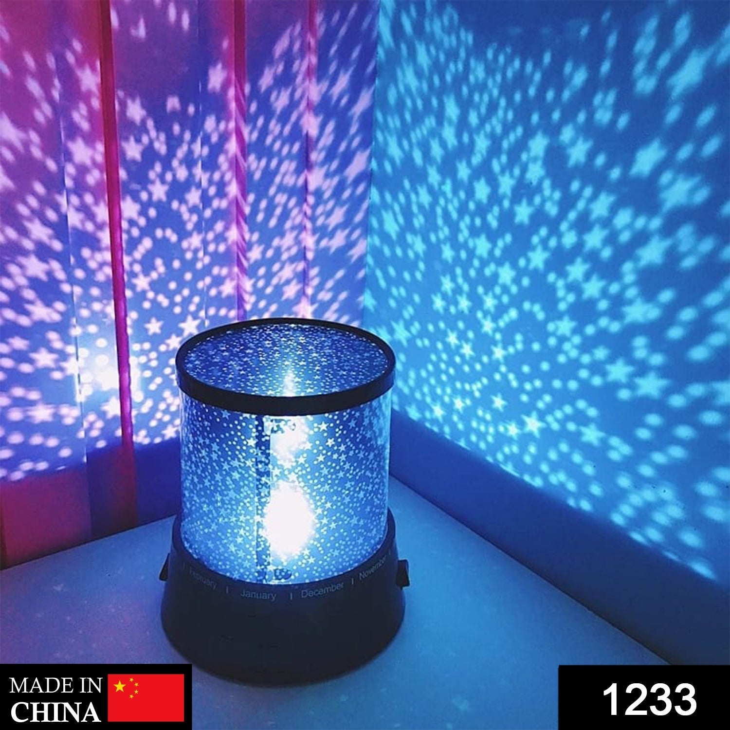 Star Night Light Projector Lighting USB Lamp Led Projection LED Night (Battery & Cable Not Included) - infinityexculsivestore.com