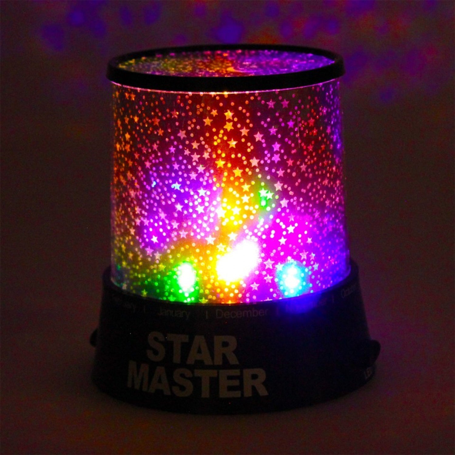 Star Night Light Projector Lighting USB Lamp Led Projection LED Night (Battery & Cable Not Included) - infinityexculsivestore.com