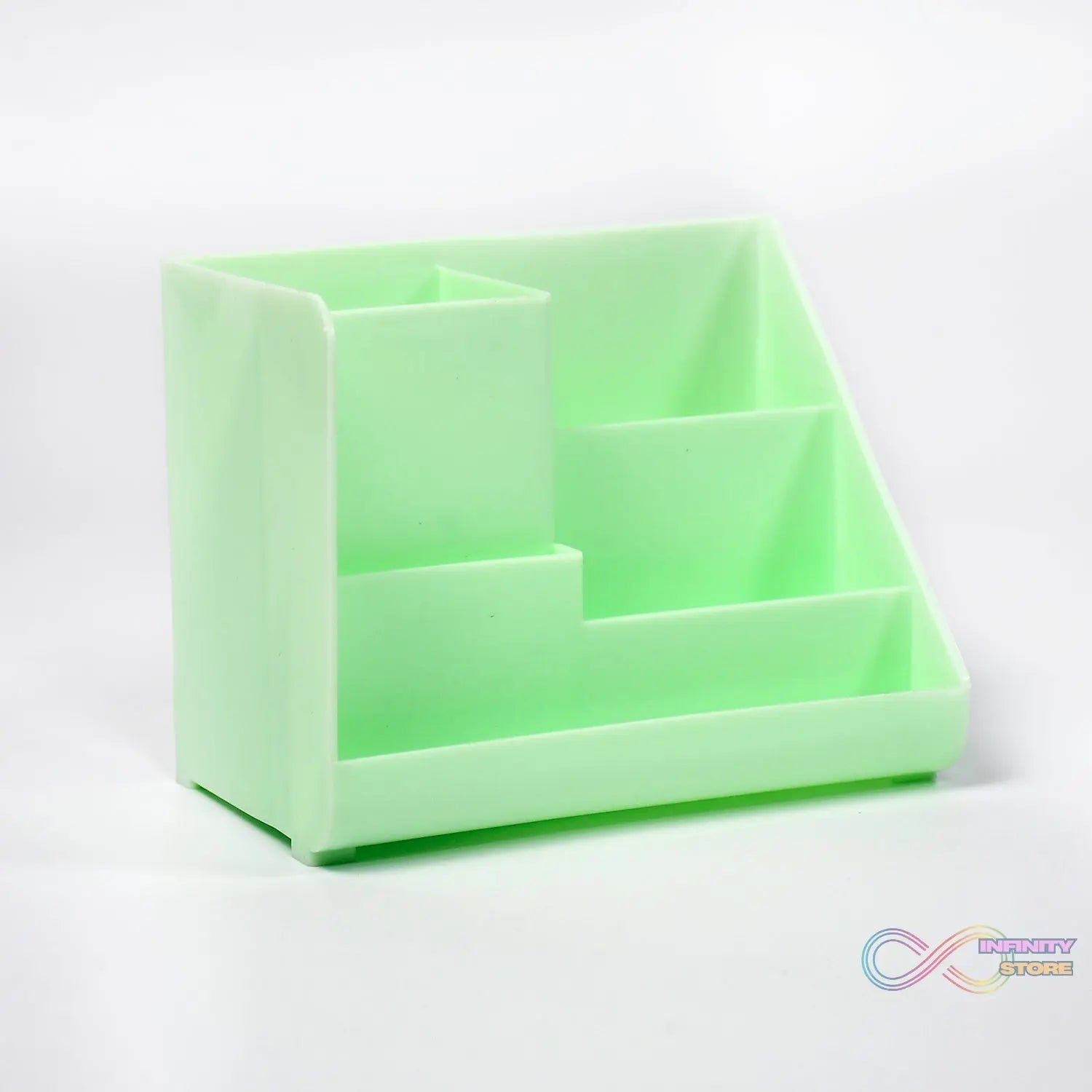 Stationary Holder Desk Organizer Space Saver Storage Stand Pen, Pencil Holder Multi Compartments Stationery Holder ( Color Box ) - infinityexculsivestore.com
