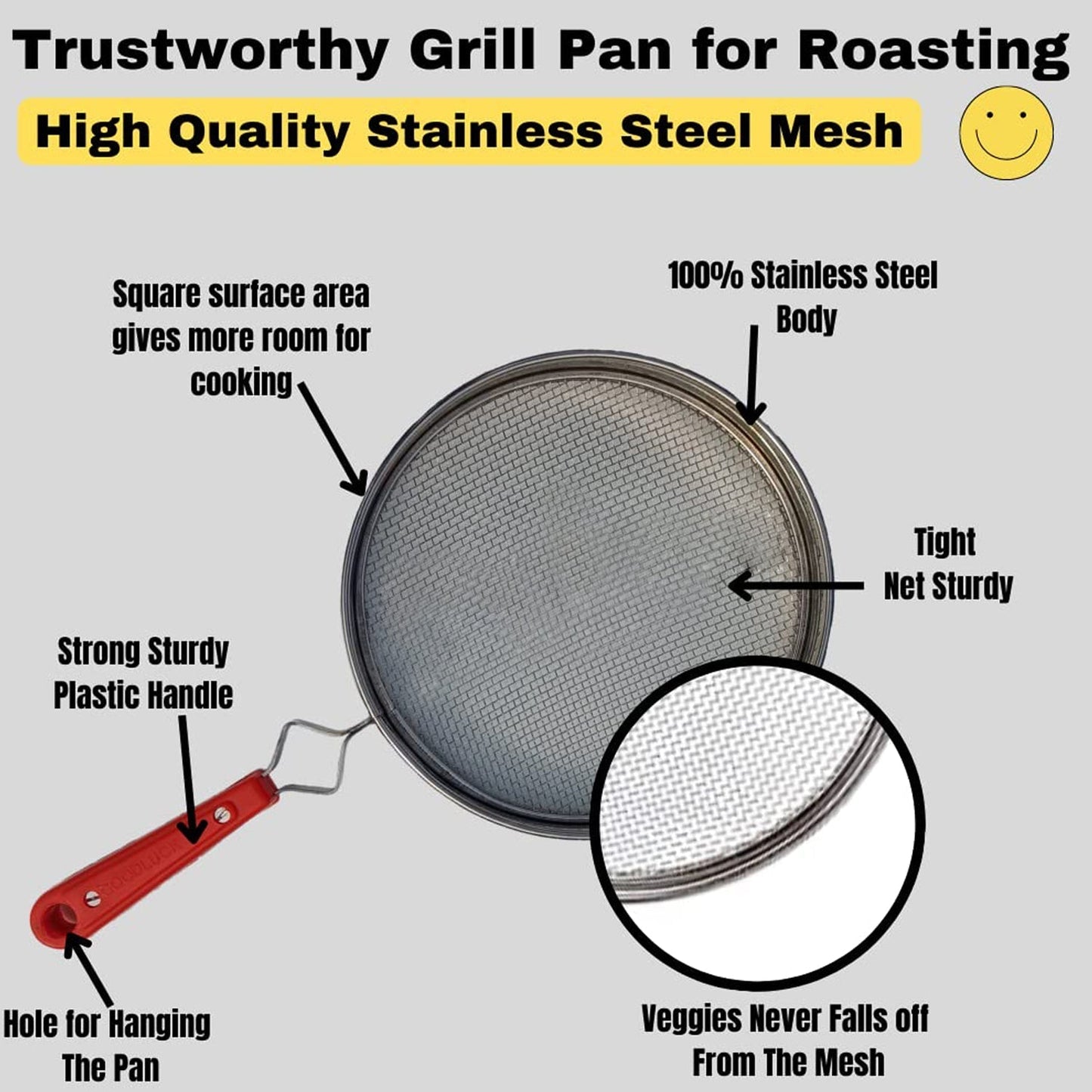 Steel Roaster Grill Jali For Tandoor & Chapati Roast Use ( 1 pc ) - infinityexculsivestore.com