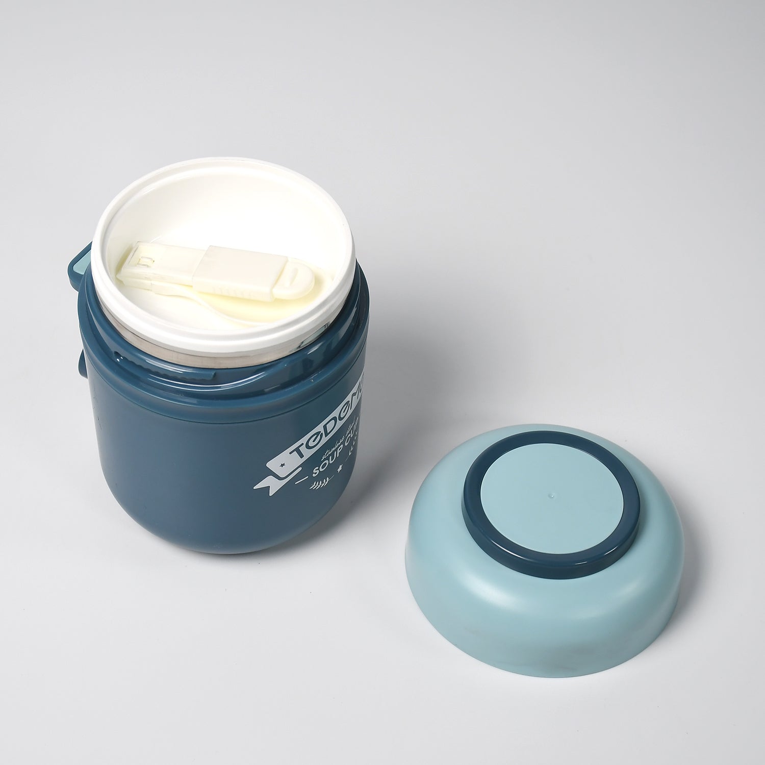 Steel Soup Cup Vacuum Airtight Soup Cup For Home , Office Use ( 550ml ) - infinityexculsivestore.com