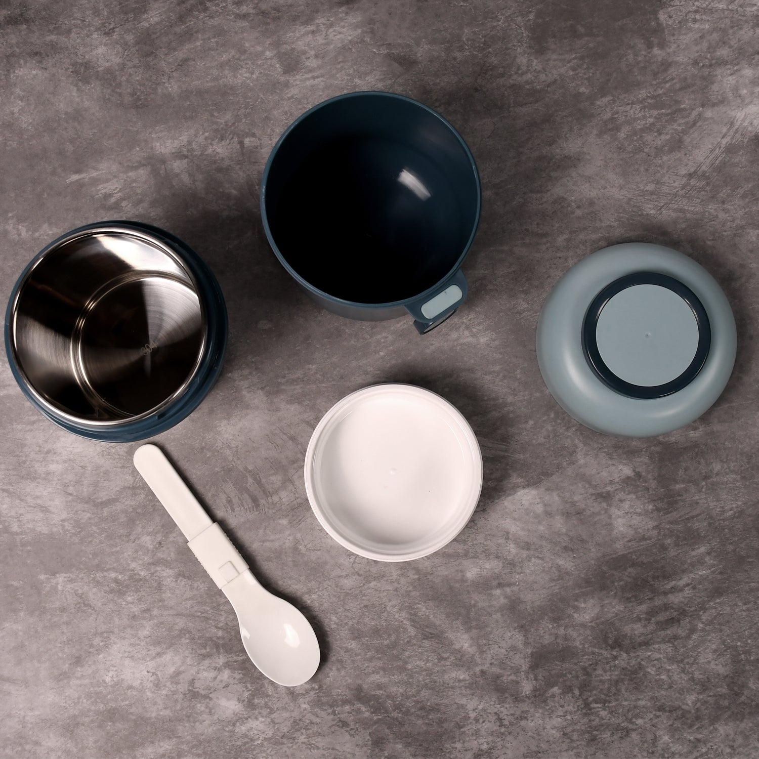 Steel Soup Cup Vacuum Airtight Soup Cup For Home , Office Use ( 550ml ) - infinityexculsivestore.com