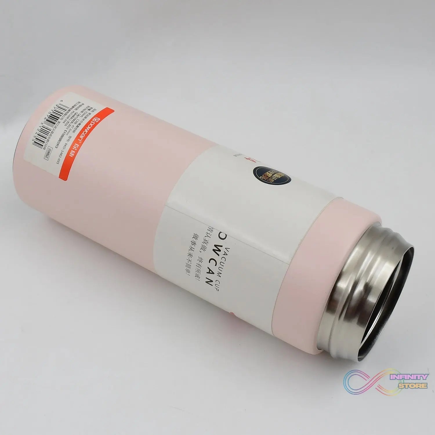 Steel Water Bottle With Glass Lid (350 ML) - infinityexculsivestore.com