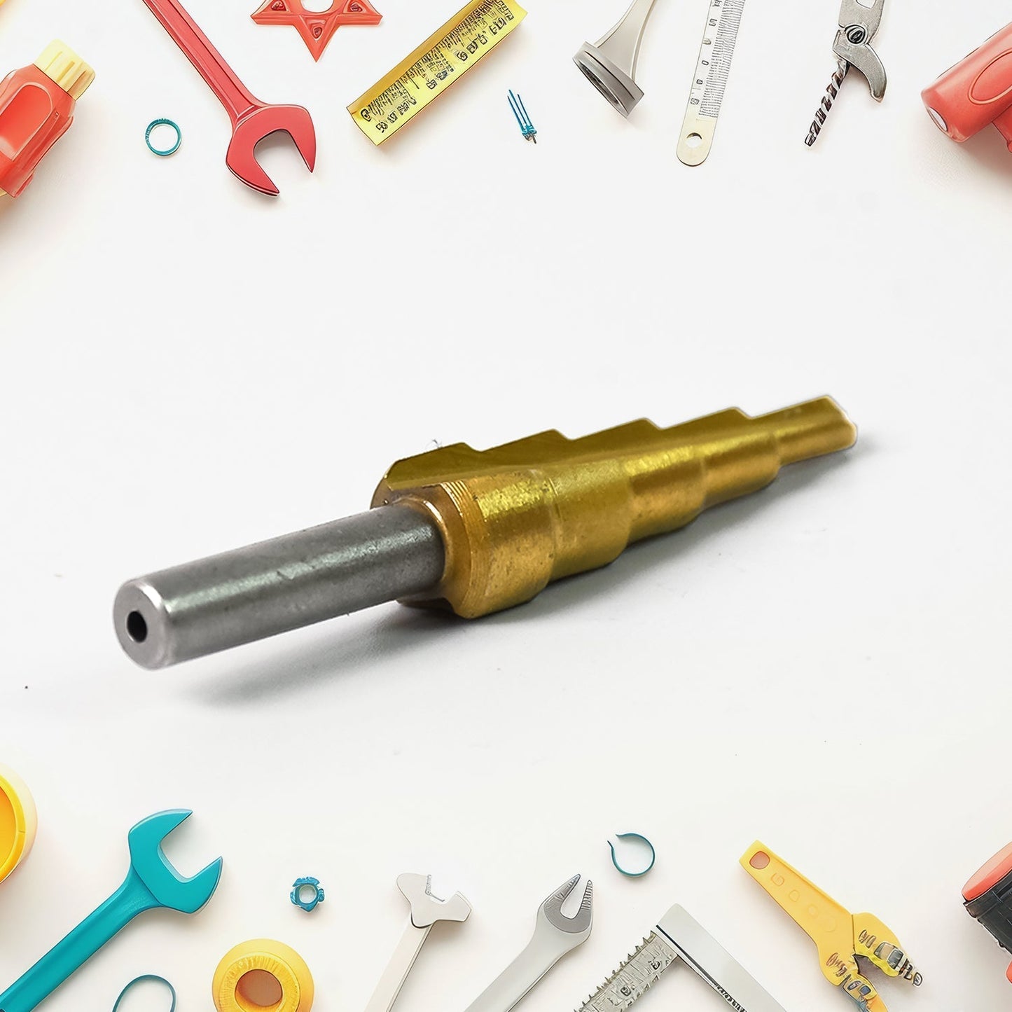 Step Drill Bit for Metal, High - Speed Steel Step Drill Bit (1 pc / 4 - 12 MM) - infinityexculsivestore.com