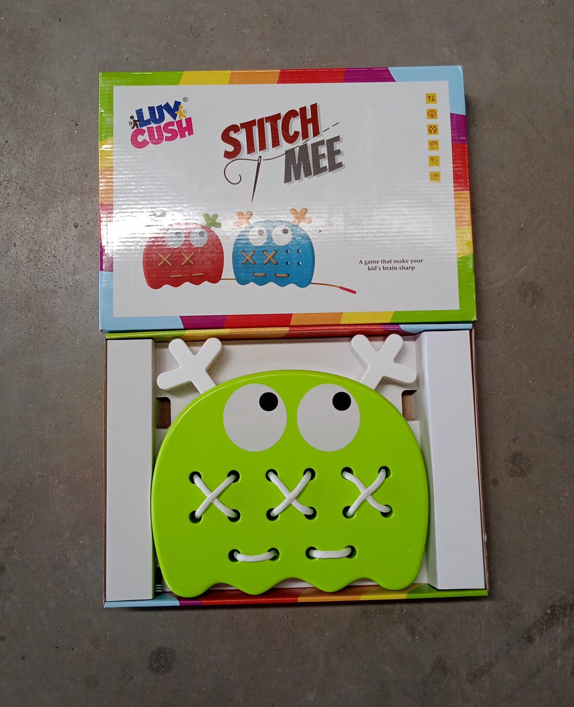 Stitch Mee Puzzle Toy, A Stitch of Many Styles Playable Game, Brain Games, Learning Game, Birthday Gift for kid's (1 Pc) - infinityexculsivestore.com