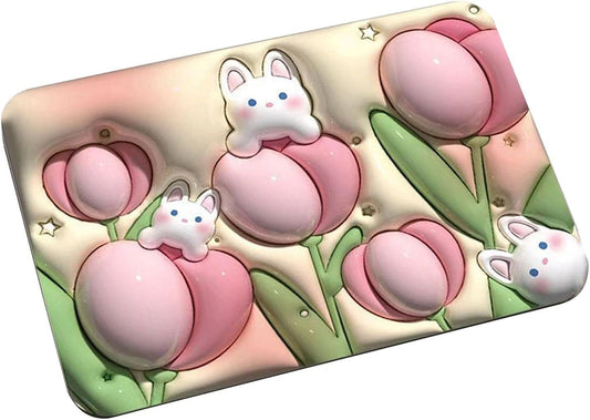 Stone Bath Mat Non Slip Anti Mould 3D Absorbent Bath Mats for Bathroom Stone Bath Mat Quick Dry Shower Mat (60X39CM) - infinityexculsivestore.com