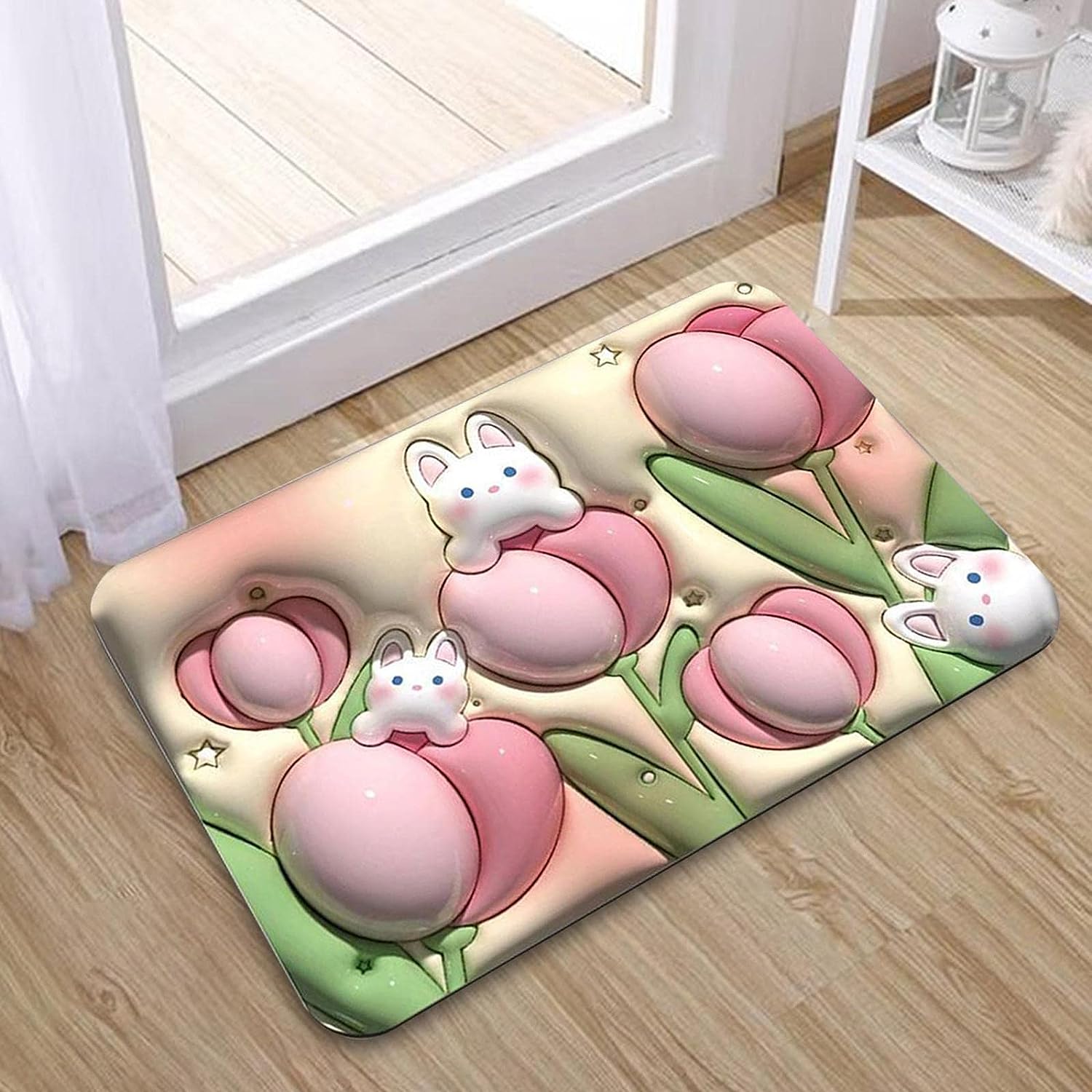 Stone Bath Mat Non Slip Anti Mould 3D Absorbent Bath Mats for Bathroom Stone Bath Mat Quick Dry Shower Mat (60X39CM) - infinityexculsivestore.com