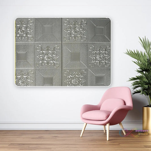Stone Design Wallpaper 3D Foam Wallpaper Sticker Panels I Ceiling Wallpaper For Living Room Bedroom I Furniture, Door I Foam Tiles - infinityexculsivestore.com