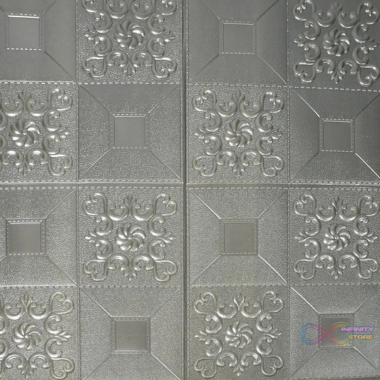 Stone Design Wallpaper 3D Foam Wallpaper Sticker Panels I Ceiling Wallpaper For Living Room Bedroom I Furniture, Door I Foam Tiles - infinityexculsivestore.com
