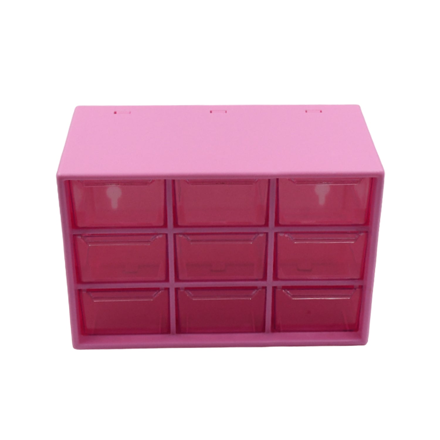 Storage Box 9 Grids Multi - purpose Durable Desktop Drawer Organizer for Pencils Storage Holder Hanging Hole Design for Small Items - infinityexculsivestore.com