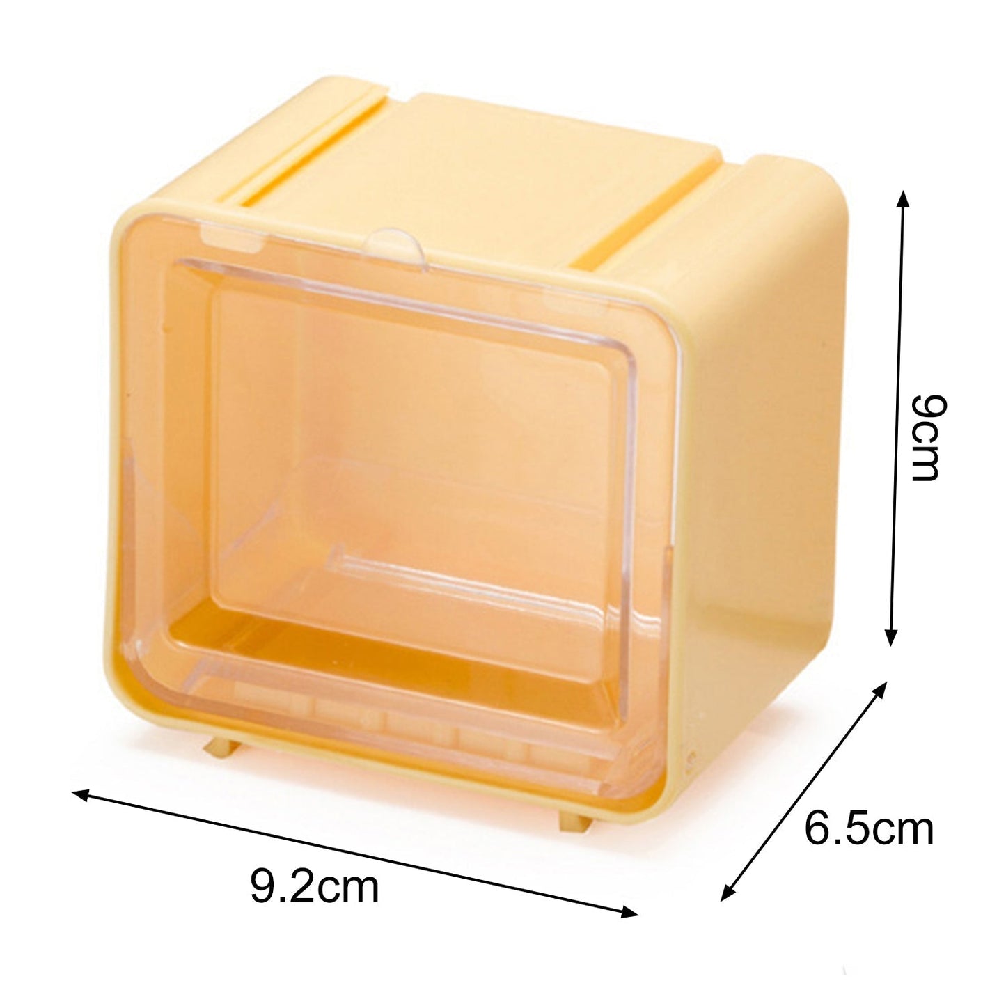 Storage Box Storage Container Tape Storage Boxes Durable Convenient Plastic Transparent Lid Visible Tape Storage Box / Case for Office - infinityexculsivestore.com