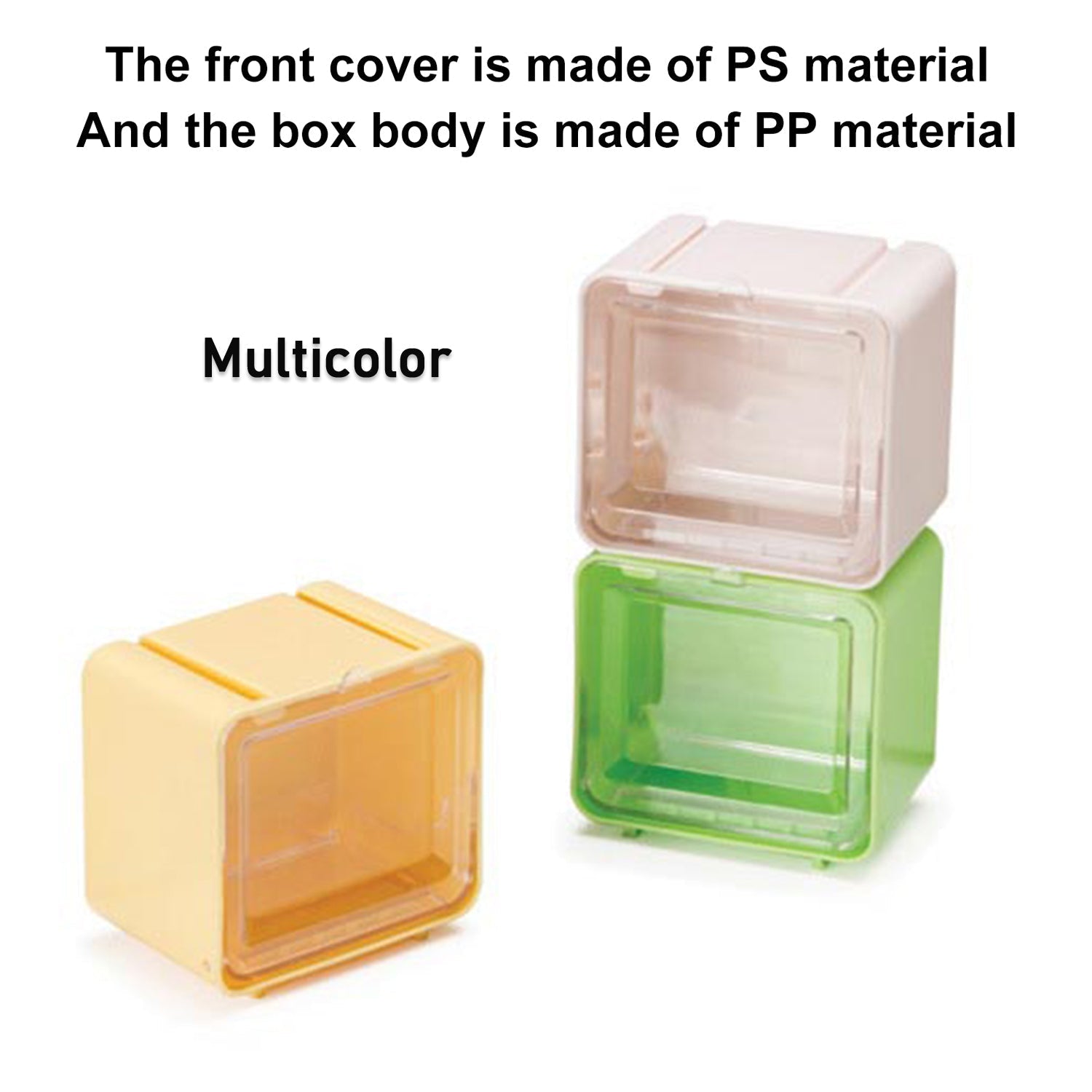 Storage Box Storage Container Tape Storage Boxes Durable Convenient Plastic Transparent Lid Visible Tape Storage Box / Case for Office - infinityexculsivestore.com