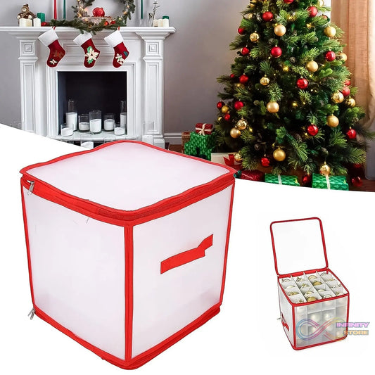 Storage Box Transparent PVC Zipper Sealed Lasting Sock Organizer with Compartment (30Γ30 CM / Inside Cardboard sheet) - infinityexculsivestore.com