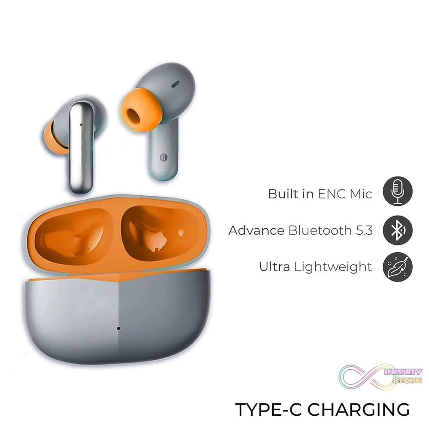Storm Pods Wireless Earbuds, Bluetooth Headset(1 Set) - infinityexculsivestore.com