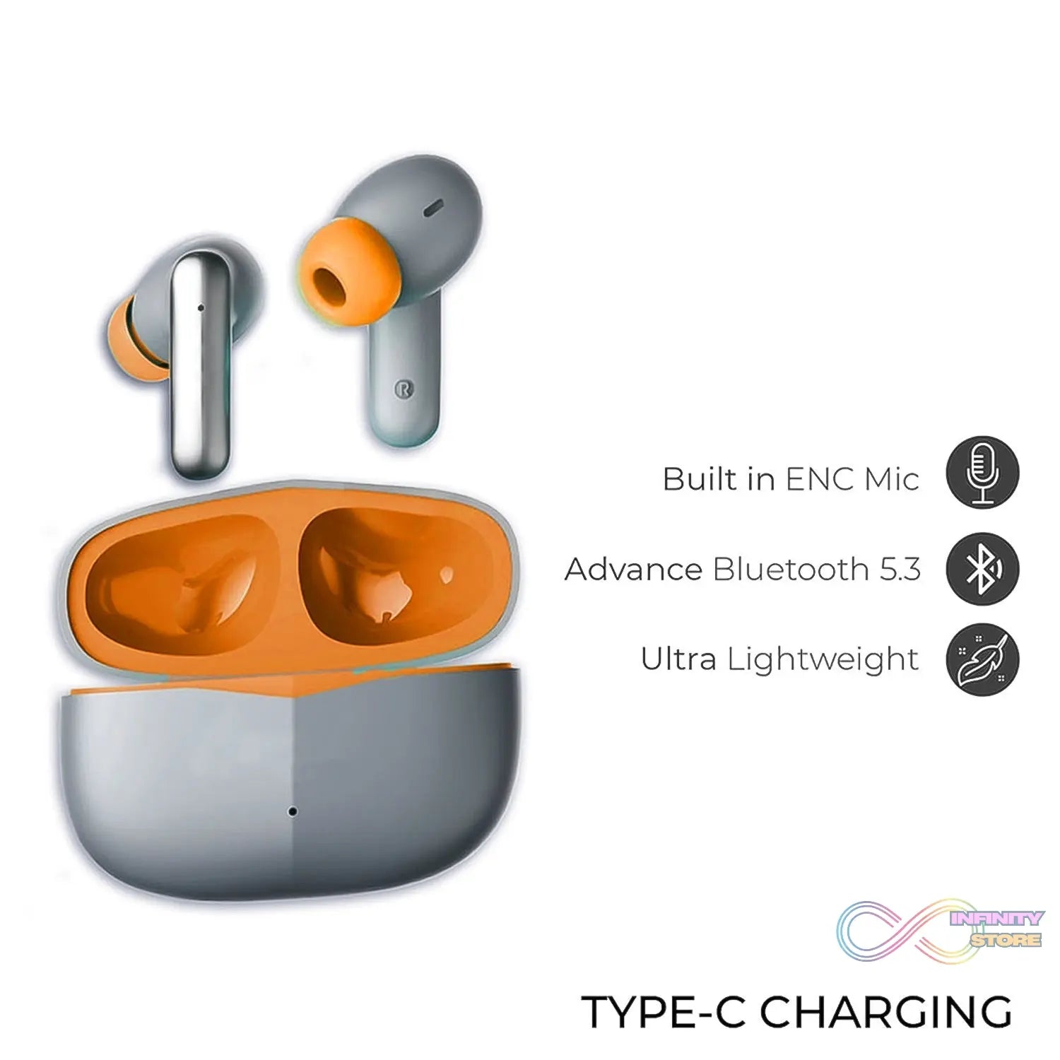 Storm Pods Wireless Earbuds, Bluetooth Headset(1 Set) - infinityexculsivestore.com