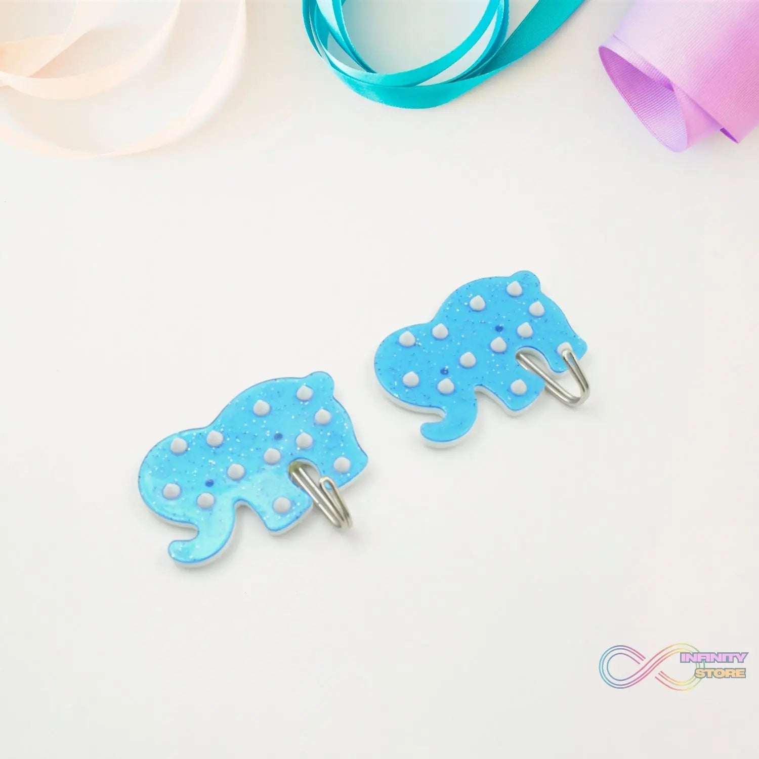 Strong Self - Adhesive Hooks (2 Pc): Heavy Duty, Waterproof, Multipurpose - infinityexculsivestore.com